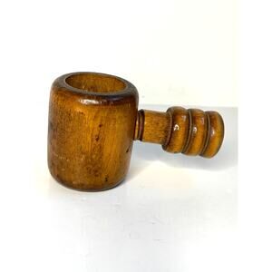 Vntg Twist Screw Wooden Nutcracker Rustic Kitchen Decor Primitive Kitchen Tool